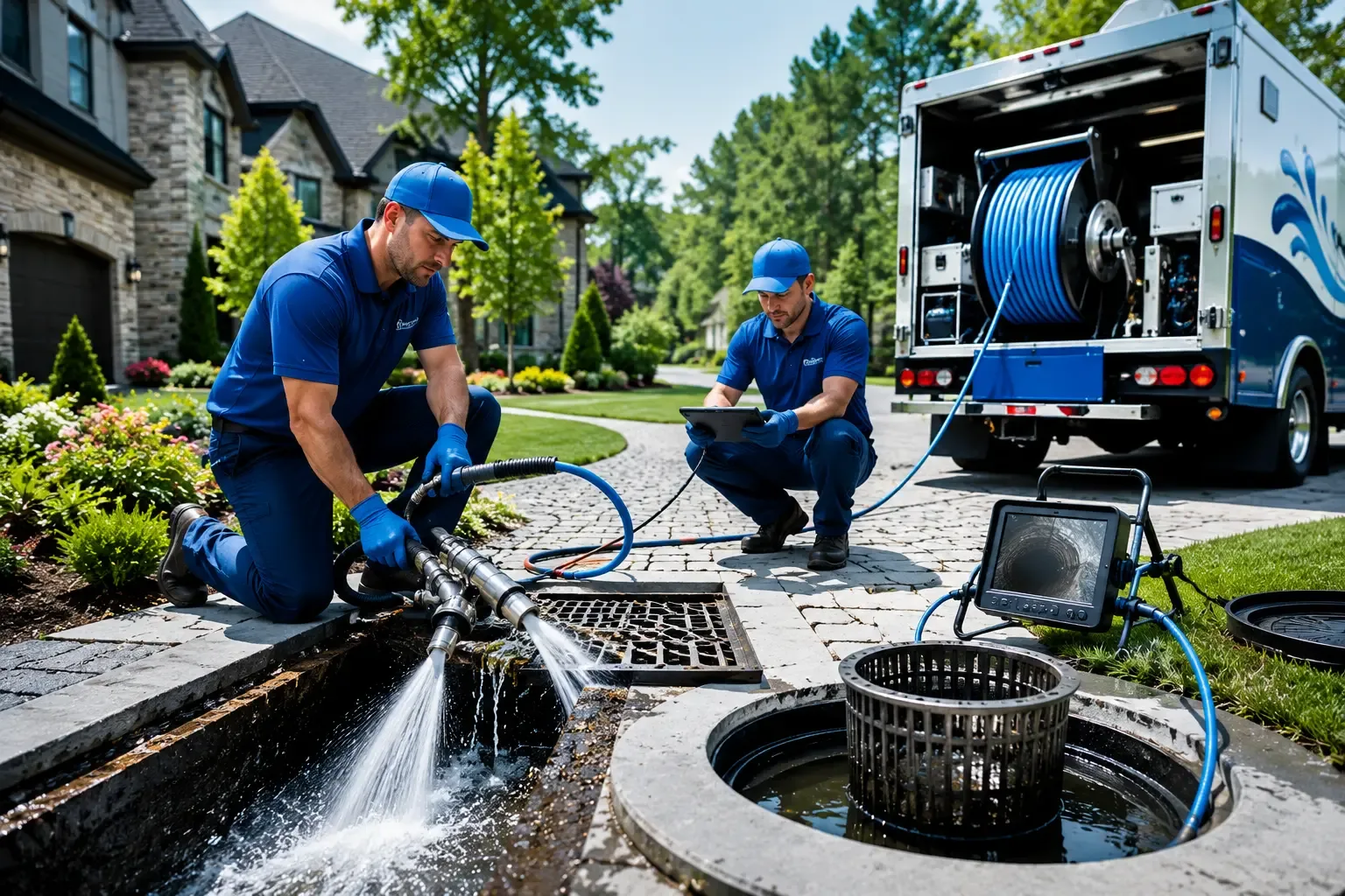 Local outdoor drain cleaning professionals in West Point, CA