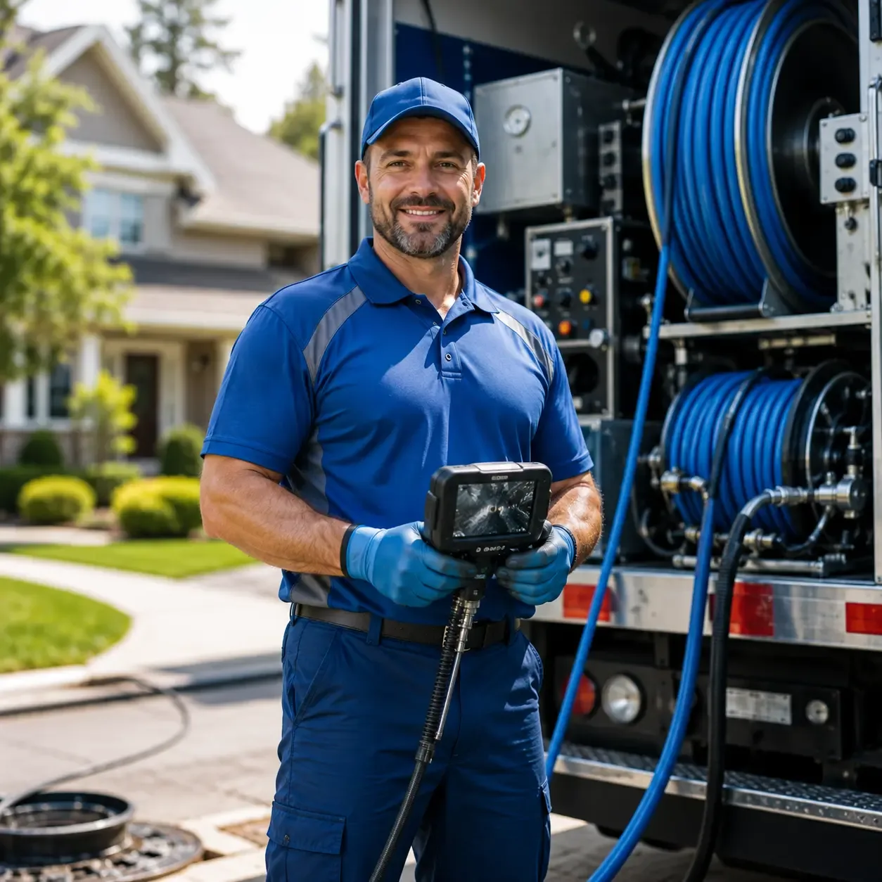 Local outdoor drain cleaning specialists in West Point, CA